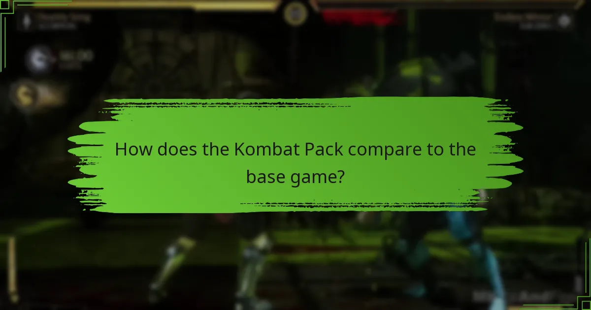 What exclusive content is available in the Kombat Pack?