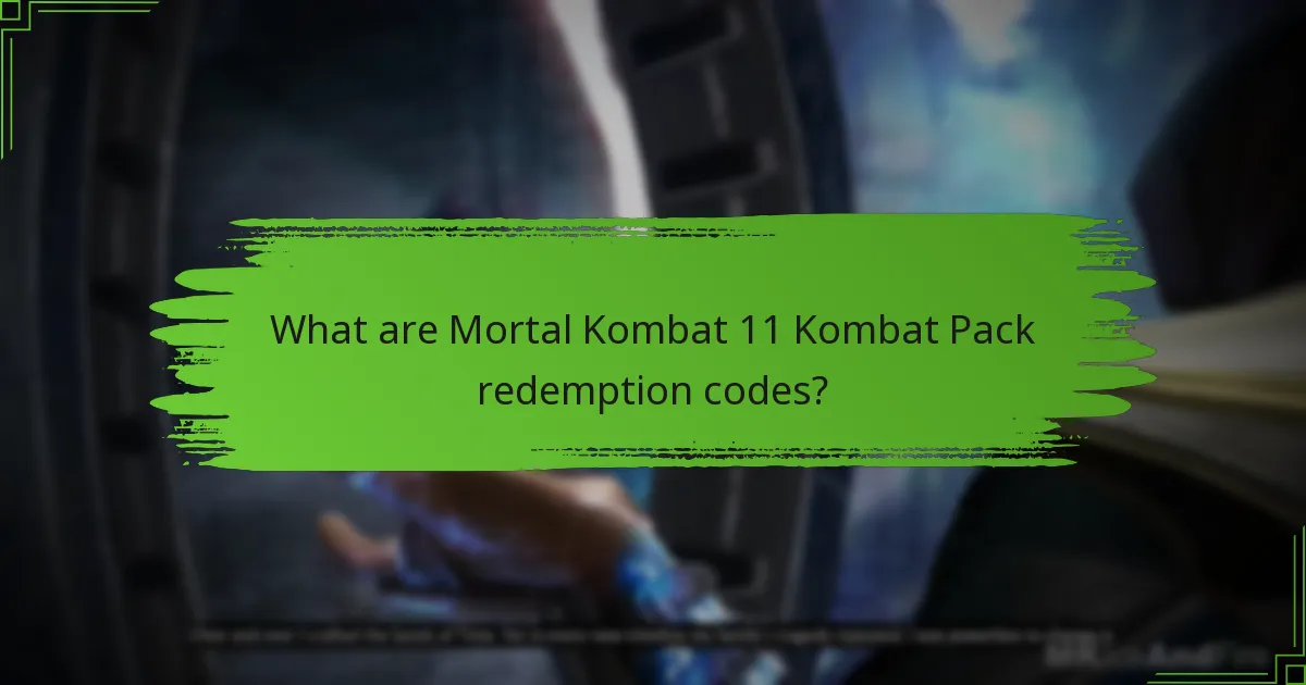 What are the expiration dates for Kombat Pack redemption codes?