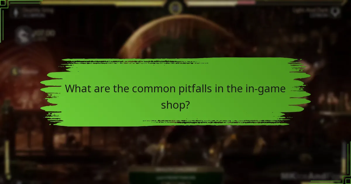 How do in-game shop mechanics compare to other fighting games?