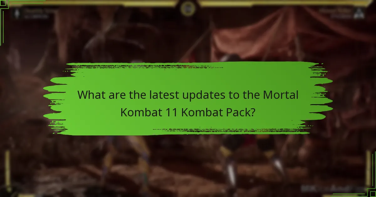 How does the Mortal Kombat 11 Kombat Pack compare to previous packs?