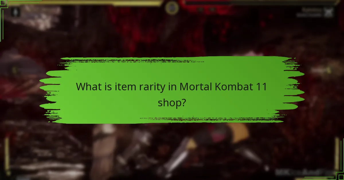 What strategies can optimise shop navigation in Mortal Kombat 11?